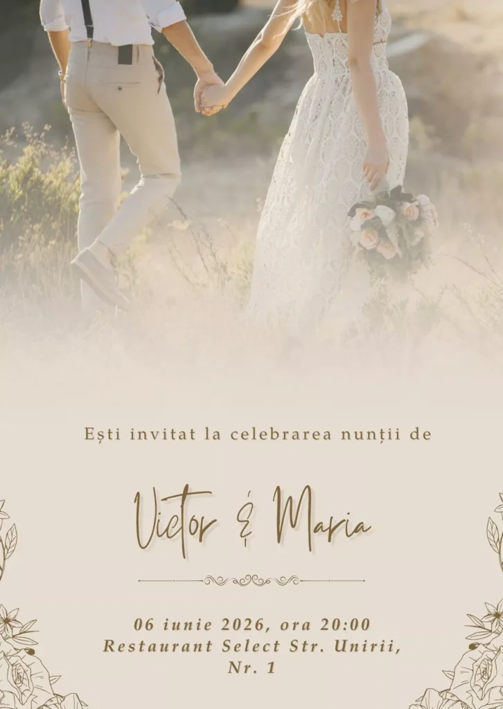 Invitatie la nunta 2