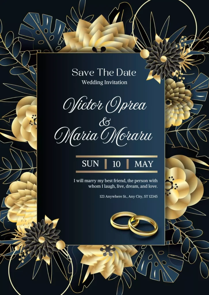 Invitatie la nunta 5