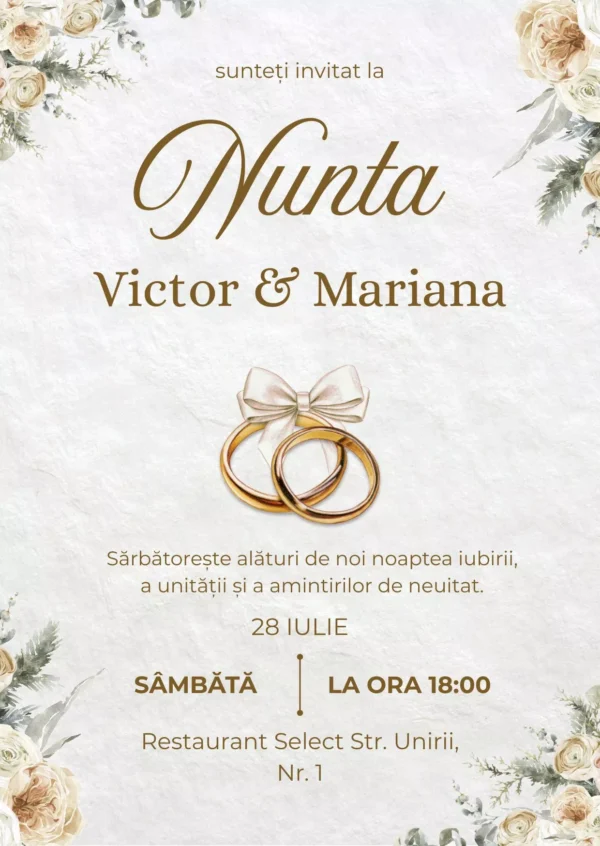 Invitatie la nunta 7