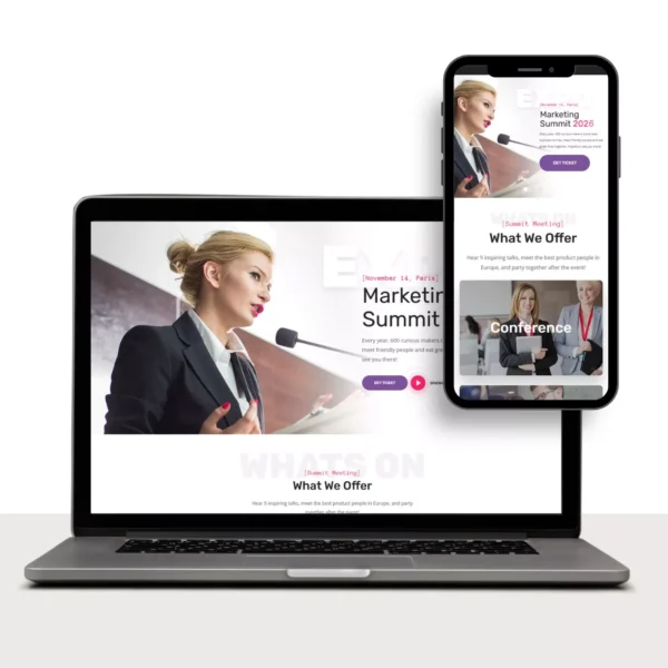 Website dedicat evenimentului corporate Moldova Romania