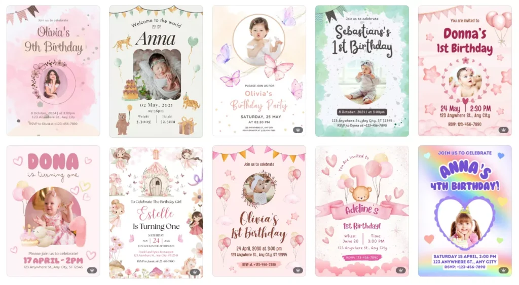 exemple invitatie zi de nastere copii 4