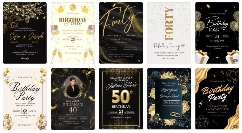 exemple invitatii zi de nastere adulti 2