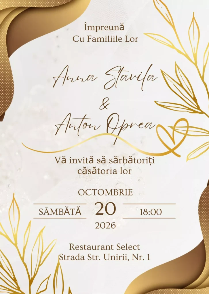 invitatie digitala la nunta 22