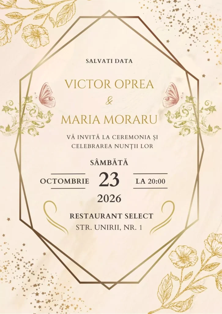 exemple Invitatie la nunta 18