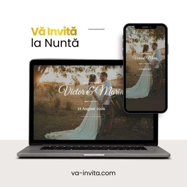 invitatie web page - va invita la nunta