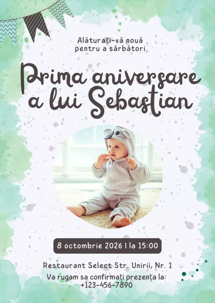 invitatie zi de nastere copii 3