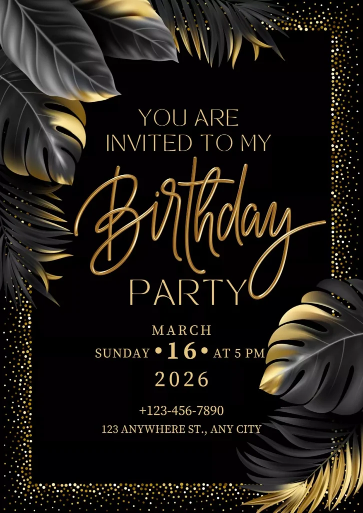 invitatii aniversare adulti 12