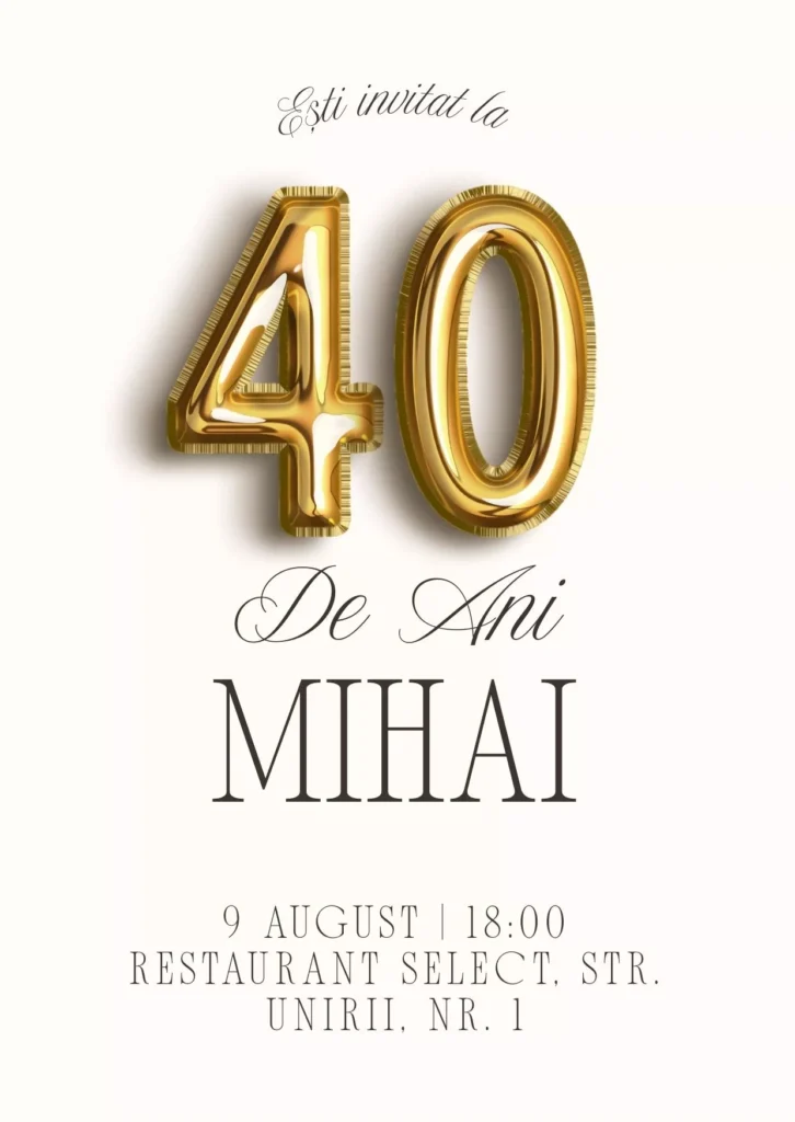 invitatii aniversare adulti 2