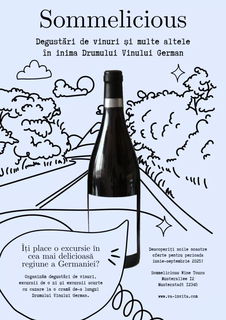 invitatii degustare vinului 2