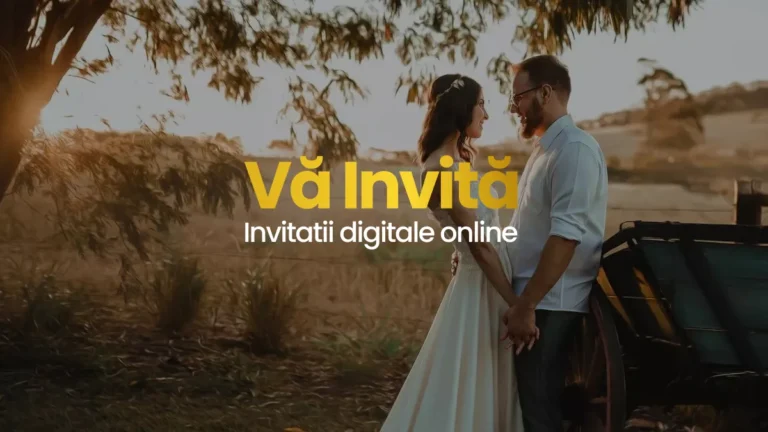 invitatii digitale online in moldova si romania