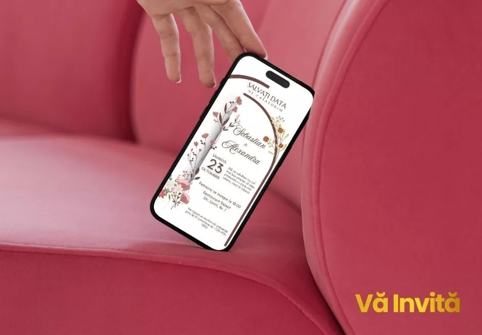 invitatii digitale online la nunta moldova