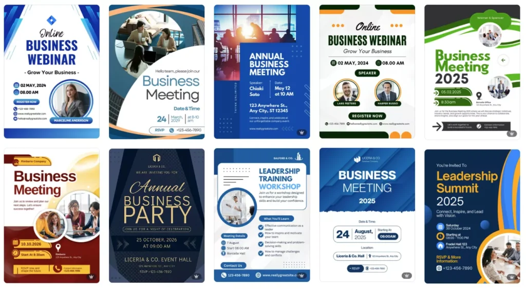 invitatii exemple pentru evenimente corporate 1