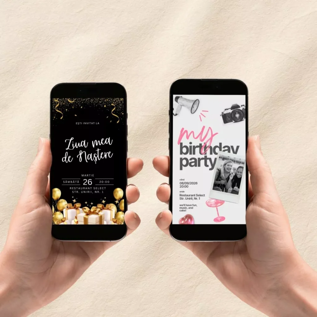 invitatii la zi de nastere adulti