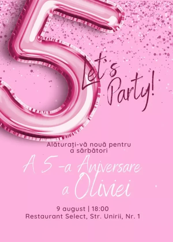 zi de nastere invitatie 14